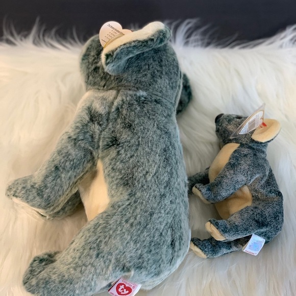 Ty (30) Koala Plush Pair in Green and Cream “Eucalyptus” - Picture 16 of 16